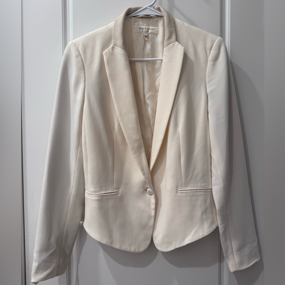rag & bone | Ivory blazer